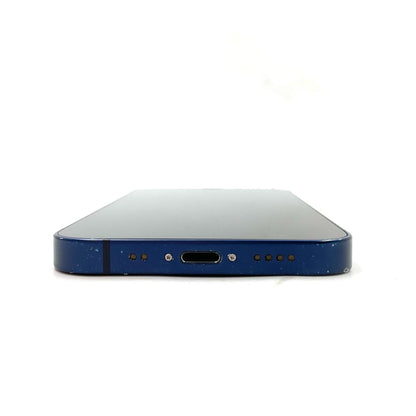 【全額返金保証】【最速発送】Apple iPhone iPhone 12 mini 128GB ブルー au SIMフリー 白ロム 動作確認済 91%