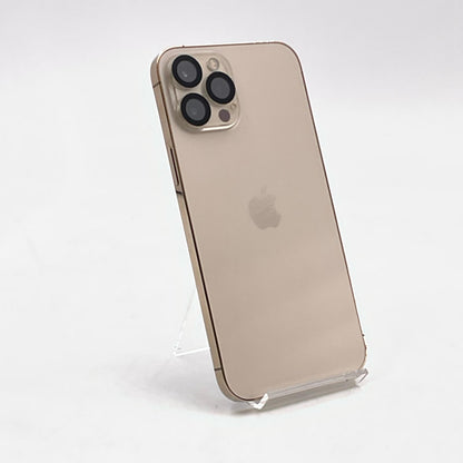 【全額返金保証】【最速発送】Apple iPhone iPhone 12 Pro Max 128GB ゴールド Softbank SIMフリー 白ロム 動作確認済 76%