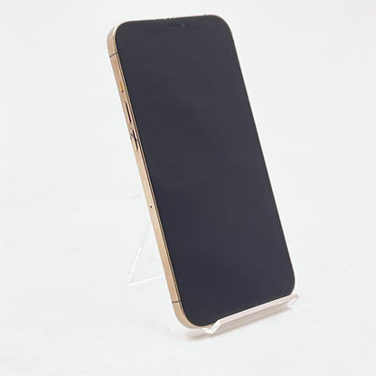 【全額返金保証】【最速発送】Apple iPhone iPhone 12 Pro Max 128GB ゴールド Softbank SIMフリー 白ロム 動作確認済 76%