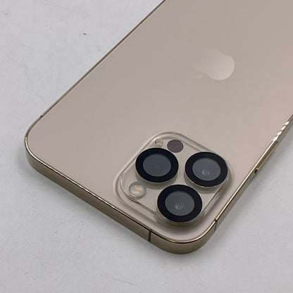 【全額返金保証】【最速発送】Apple iPhone iPhone 12 Pro Max 128GB ゴールド Softbank SIMフリー 白ロム 動作確認済 76%