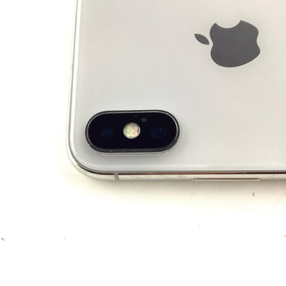 【全額返金保証】【最速発送】Apple iPhone iPhone X 64GB シルバー docomo 白ロム 動作確認済 73%