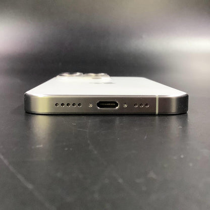 【全額返金保証】【最速発送】Apple iPhone iPhone 15 Pro 128GB ホワイト Softbank SIMフリー 動作確認済 85%