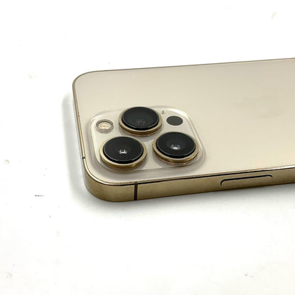 【全額返金保証】【最速発送】Apple iPhone iPhone 13 Pro 128GB ゴールド au SIMフリー 白ロム 動作確認済 74%
