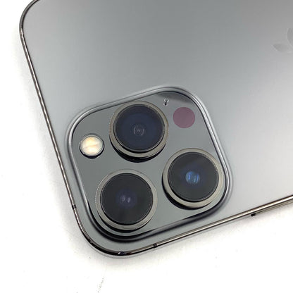 【全額返金保証】【最速発送】Apple iPhone iPhone 13 Pro Max 128GB グラファイト docomo SIMフリー 白ロム 動作確認済 79%