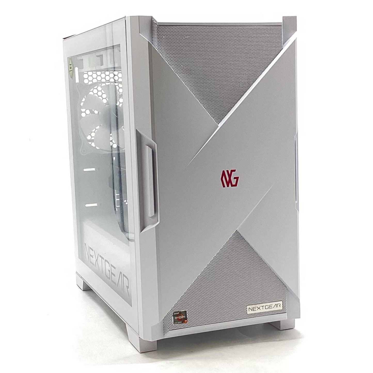 【全額返金保証】【最速発送】MouseComputer NEXTGEAR JG-A7G6TW5ABCW101DEC AMD Ryzen 7 5700X 8-Core Processor 16GB M.2 SSD 1TB NVIDIA GeForce RTX 4060 Ti 美品 動作確認済