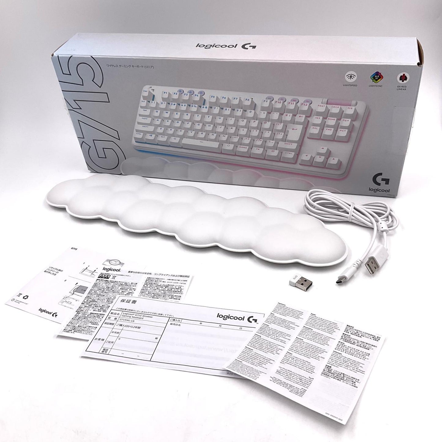 【全額返金保証】【最速発送】Logicool ワイヤレス G715 美品 動作確認済