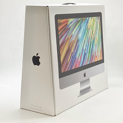 【全額返金保証】【最速発送】Apple iMac 21.5インチ 3GHz 6コア Intel Core i5 16GB SSD 256GB シルバー 美品 動作確認済