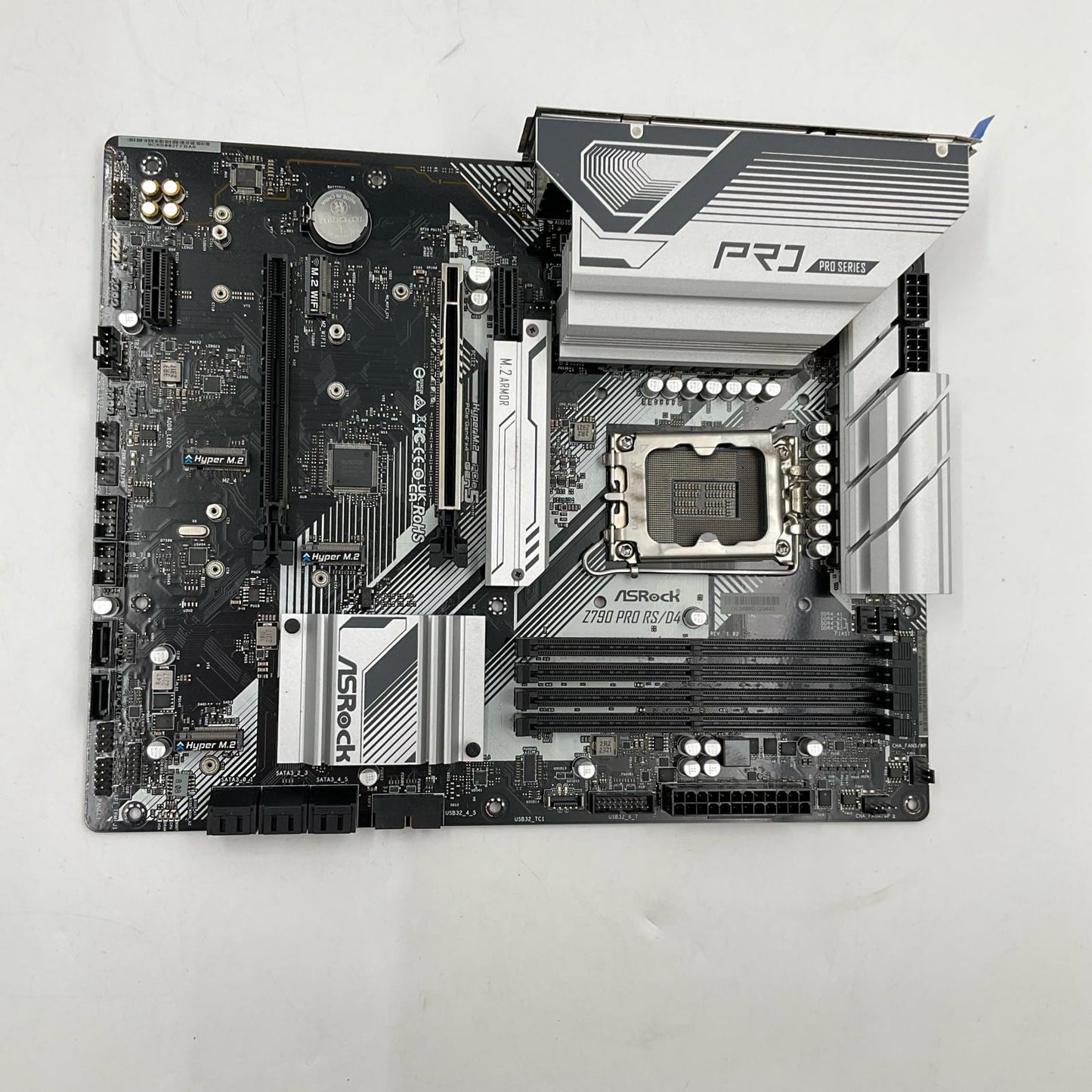 【全額返金保証】【最速発送】ASRock マザーボード Z790 Pro RS/D4 美品 動作確認済