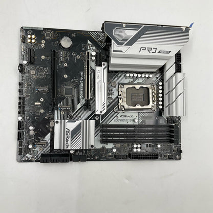 【全額返金保証】【最速発送】ASRock マザーボード Z790 Pro RS/D4 美品 動作確認済
