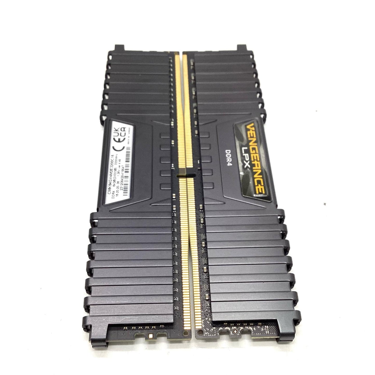 【全額返金保証】【最速発送】Corsair メモリ DDR4 32GB 2枚組 CMK64GX4M2E3200C16 美品 動作確認済