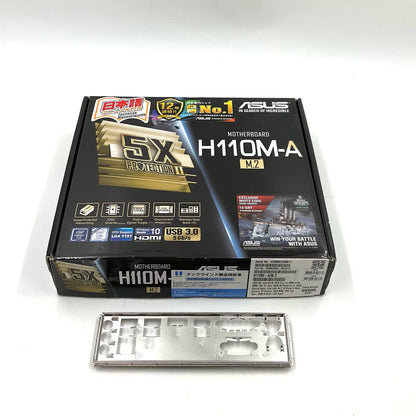 【全額返金保証】【最速発送】ASUS マザーボード H110M-A/M.2 美品 動作確認済