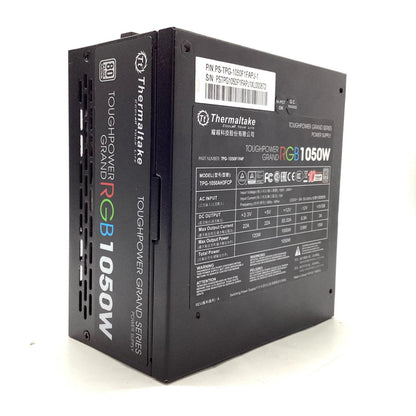 【全額返金保証】【最速発送】Thermaltake 電源ユニット ATX12V v2.4/EPS 12V v2.92 電源容量：1050W 80PLUS認証電源ユニット PS-TPG-1050F1FAPJ-1 動作確認済