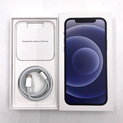 【全額返金保証】【最速発送】Apple iPhone iPhone 12 128GB ブラック docomo 白ロム 美品 動作確認済 84%