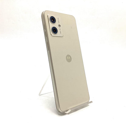 【全額返金保証】【最速発送】Motorola moto g 64y 5G 128GB バニラクリーム Y!mobile A401MO 白ロム 超美品 動作確認済