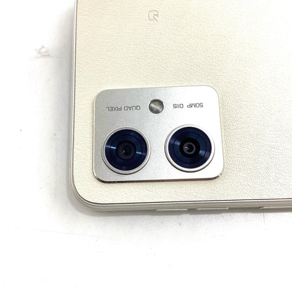 【全額返金保証】【最速発送】Motorola moto g 64y 5G 128GB バニラクリーム Y!mobile A401MO 白ロム 超美品 動作確認済