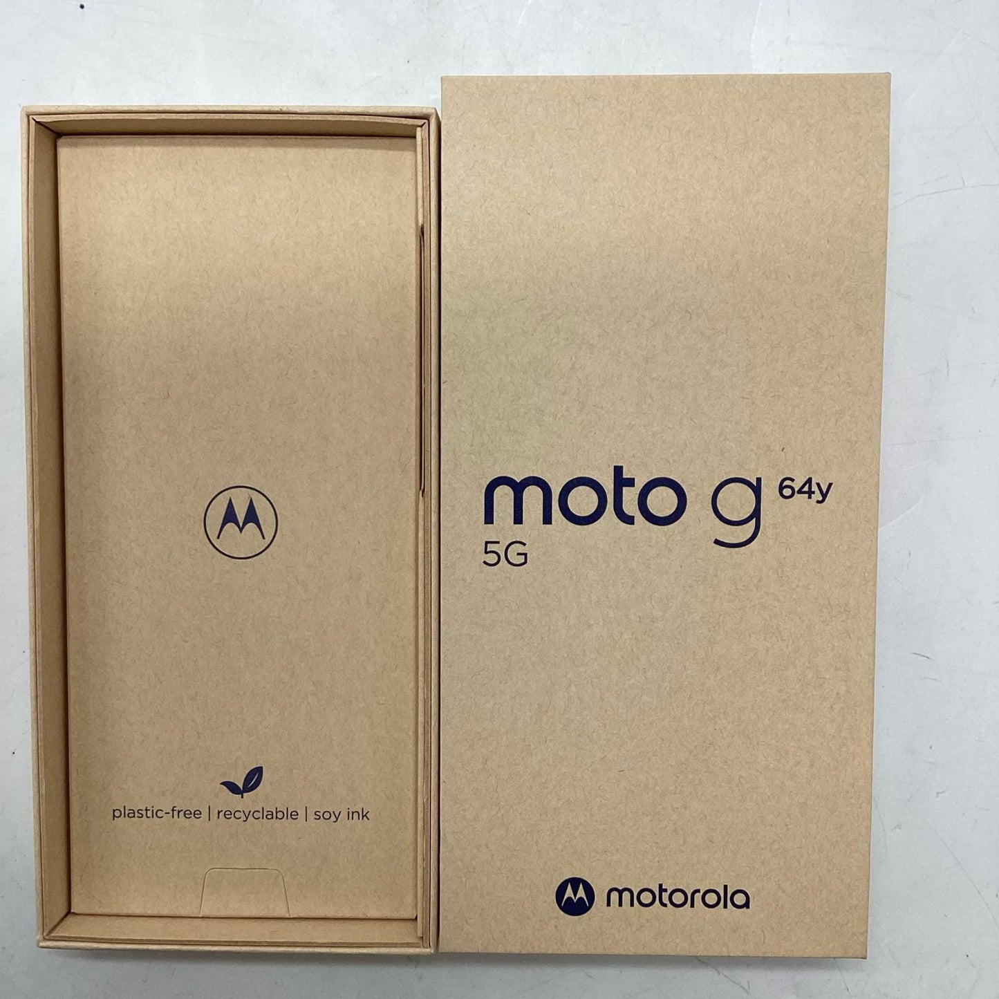 【全額返金保証】【最速発送】Motorola moto g 64y 5G 128GB バニラクリーム Y!mobile A401MO 白ロム 超美品 動作確認済