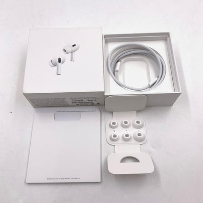【全額返金保証】【最速発送】Apple AirPods Pro (第2世代) MQD83J/A 美品 動作確認済