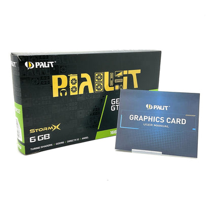 【全額返金保証】【最速発送】Palit Microsystems グラフィックボード GeForce GTX1660 SUPER StormX NE6166S018J9-161F 超美品 動作確認済