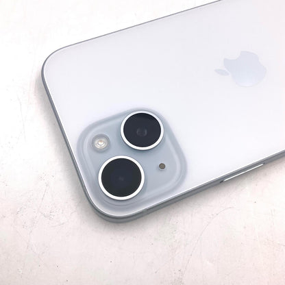 【全額返金保証】【最速発送】Apple iPhone iPhone 15 128GB ブルー SIMフリー 白ロム 動作確認済 82%