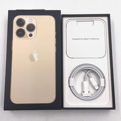 【全額返金保証】【最速発送】Apple iPhone iPhone 13 Pro 256GB ゴールド au 白ロム 動作確認済 78%