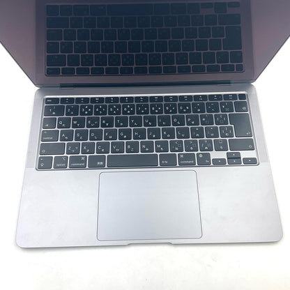 【全額返金保証】【最速発送】Apple MacBook Air 13.3インチ 2020 M1 8コア 8GB 256GB スペースグレイ 100% 美品 動作確認済
