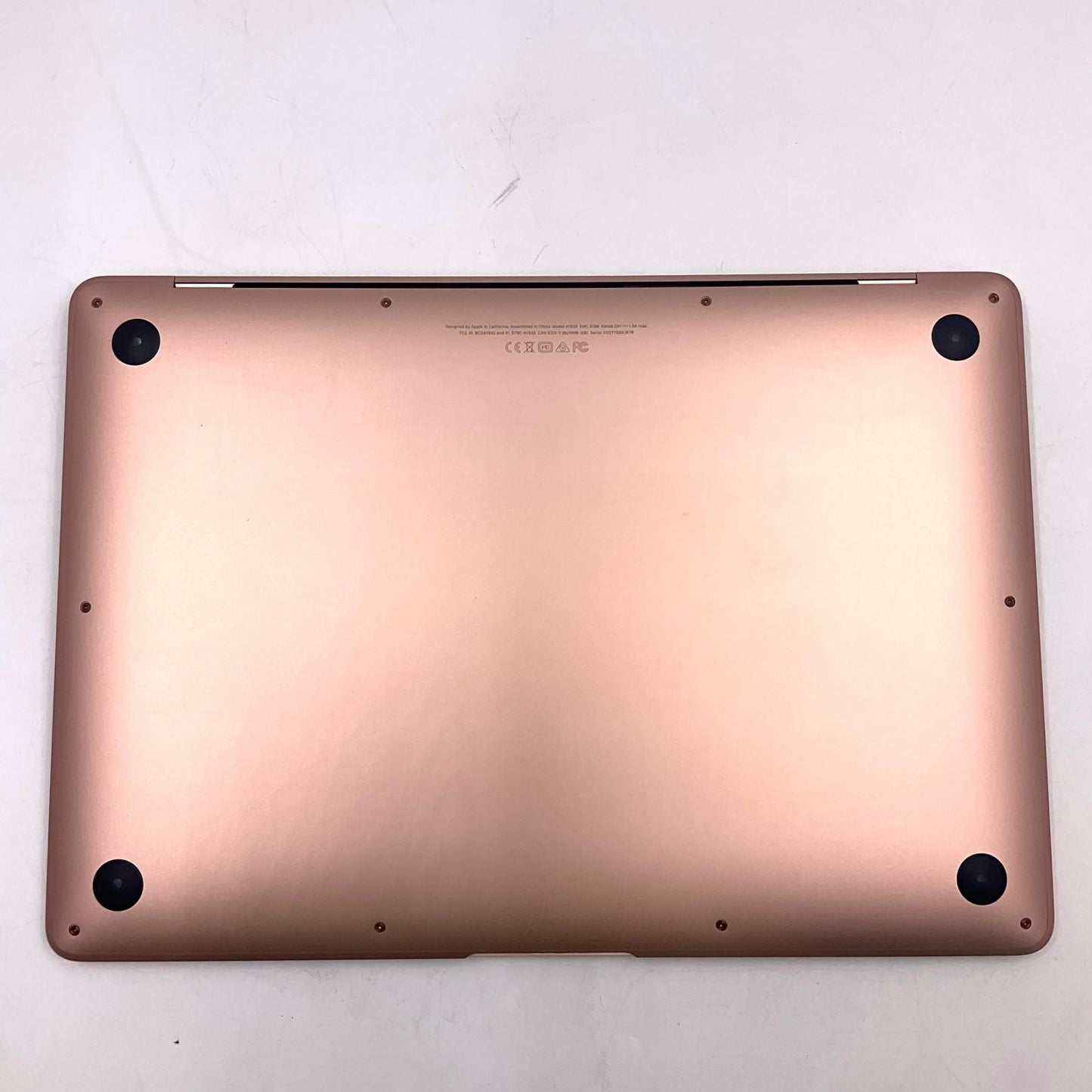 【全額返金保証】【最速発送】Apple MacBook Air 13.3インチ 2018 1.6Gz デュアルコア Intel Core i5 16GB 256GB ゴールド 美品 動作確認済