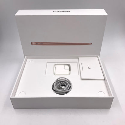 【全額返金保証】【最速発送】Apple MacBook Air 13.3インチ 2018 1.6Gz デュアルコア Intel Core i5 16GB 256GB ゴールド 美品 動作確認済