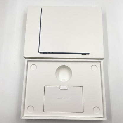 【全額返金保証】【最速発送】Apple MacBook Air 13.6インチ 2022 Apple M2 8GB 256GB ミッドナイト 90% 美品 動作確認済
