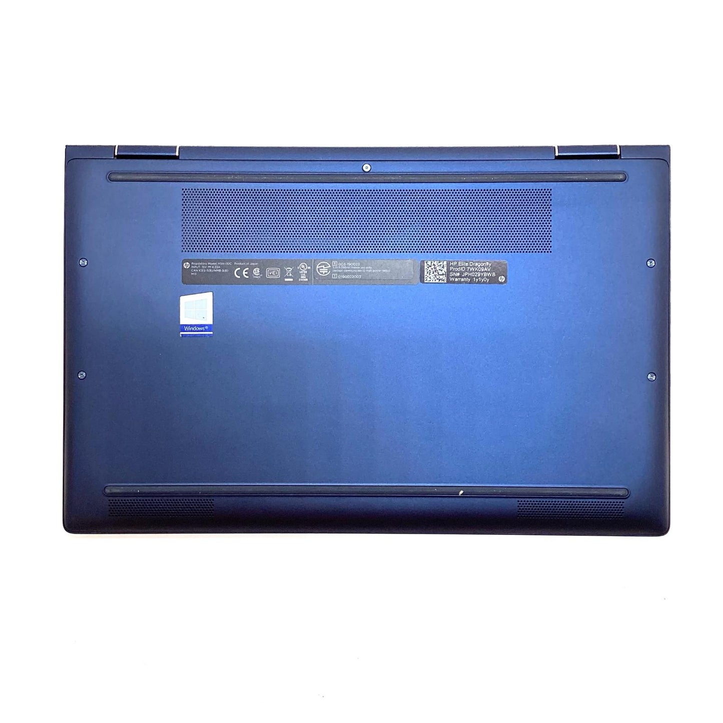 【最速発送】HP Elite Dragonfly 7WK09AV Intel(R) Core(TM) i5-8265U CPU @ 1.60GHz 8GB M.2 SSD 256GB 70.9%【難有】