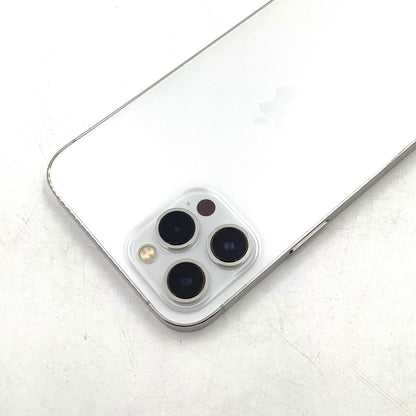 【全額返金保証】【最速発送】Apple iPhone iPhone 12 Pro Max 128GB ホワイト docomo 白ロム 動作確認済 86%