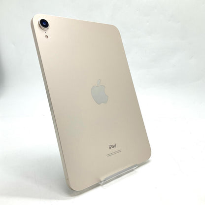 【全額返金保証】【最速発送】Apple iPad mini 8.3インチ 第6世代 64GB スターライト Wi-Fi 美品 動作確認済