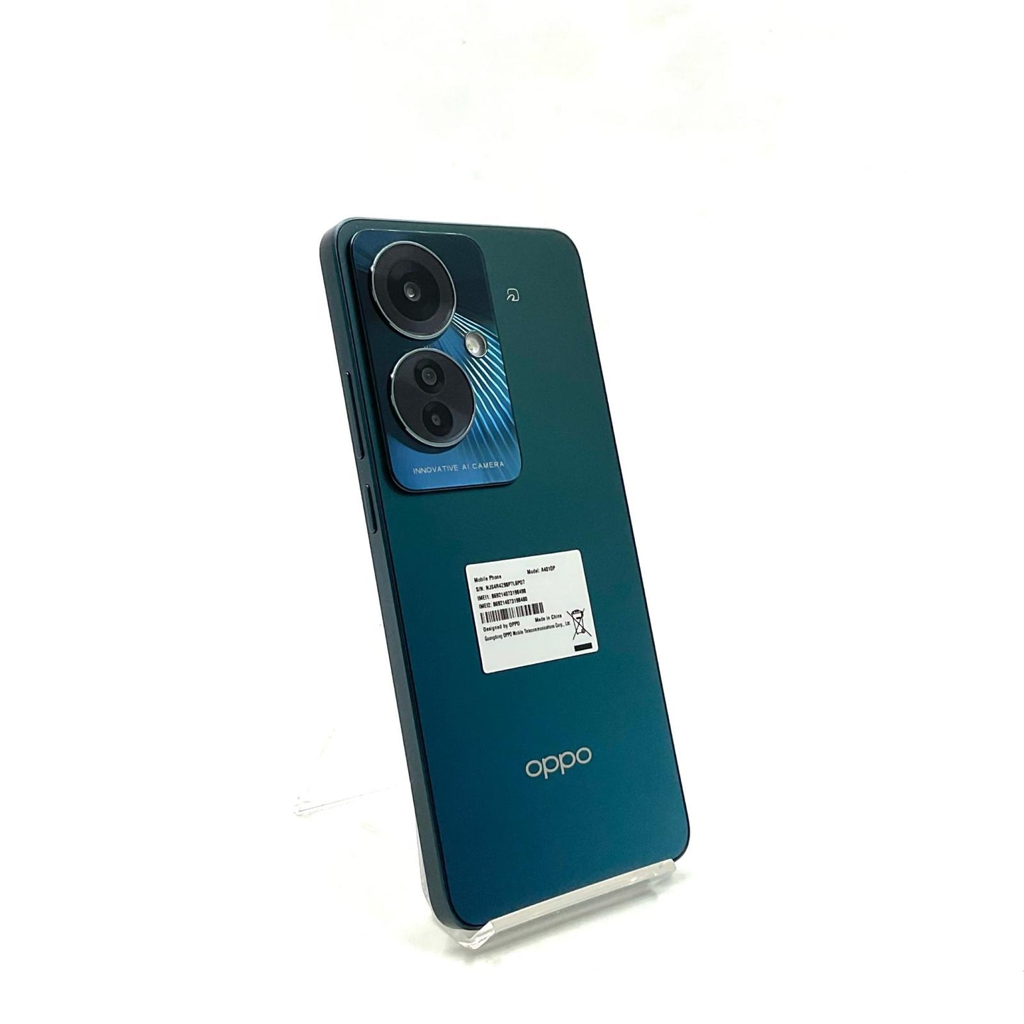 【全額返金保証】【最速発送】OPPO Reno 11 A 128GB ダークグリーン Softbank A401OP 白ロム 超美品 動作確認済