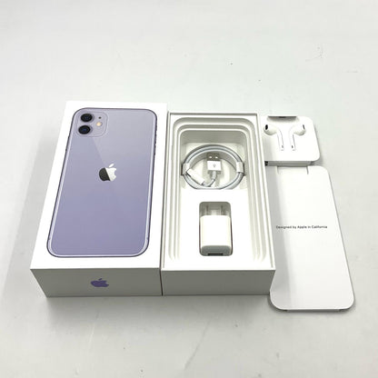 【全額返金保証】【最速発送】Apple iPhone iPhone 11 256GB パープル Softbank 白ロム 動作確認済 78%