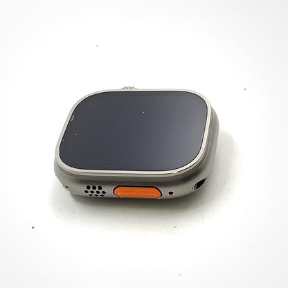 【全額返金保証】【最速発送】Apple Watch Ultra 第1世代 チタニウム 49mm GPS+Cellular 白ロム 100% 美品 動作確認済