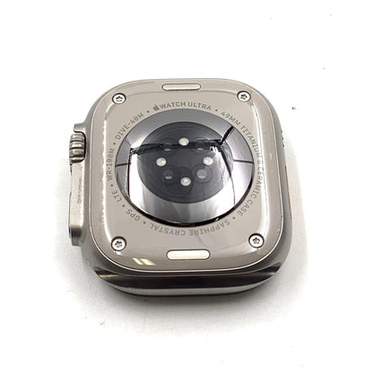 【全額返金保証】【最速発送】Apple Watch Ultra 第1世代 チタニウム 49mm GPS+Cellular 白ロム 100% 美品 動作確認済