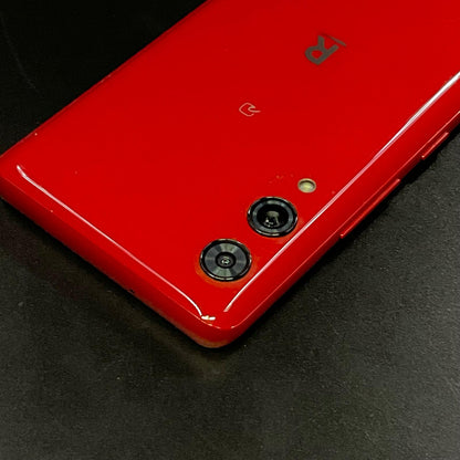 【全額返金保証】【最速発送】楽天モバイル Rakuten Hand 5G 128GB RED 楽天モバイル P780 白ロム 動作確認済