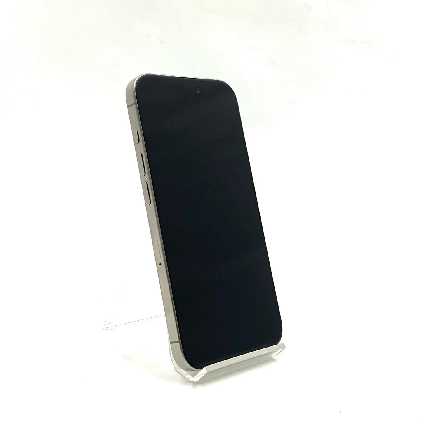 【全額返金保証】【最速発送】Apple iPhone iPhone 15 Pro 128GB ナチュラルチタニウム SIMフリー 白ロム 美品 動作確認済 86%
