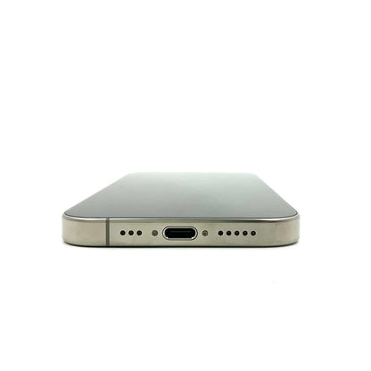 【全額返金保証】【最速発送】Apple iPhone iPhone 15 Pro 128GB ナチュラルチタニウム SIMフリー 白ロム 美品 動作確認済 86%