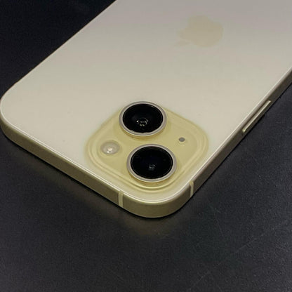 【全額返金保証】【最速発送】Apple iPhone iPhone 15 128GB イエロー Softbank 白ロム 動作確認済 89%