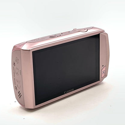 【全額返金保証】【最速発送】Canon コンパクトデジタルカメラ IXY 32S [ピンク] 美品 動作確認済