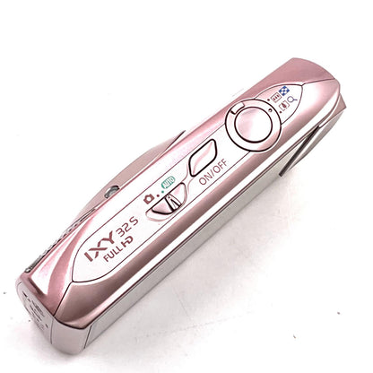 【全額返金保証】【最速発送】Canon コンパクトデジタルカメラ IXY 32S [ピンク] 美品 動作確認済