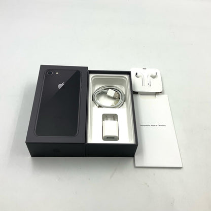 【全額返金保証】【最速発送】Apple iPhone iPhone 8 64GB スペースグレイ Softbank 白ロム 美品 動作確認済 93%