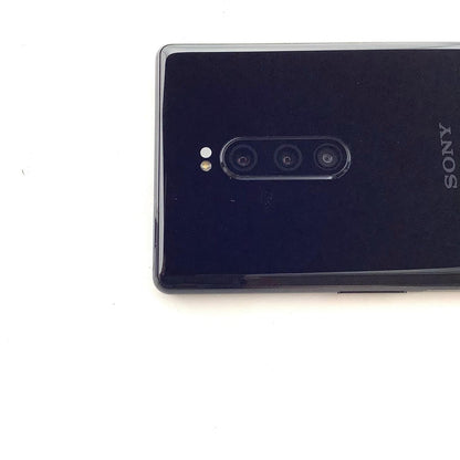 【全額返金保証】【最速発送】Sony Xperia 1 64GB ブラック docomo SO-03L 白ロム 動作確認済