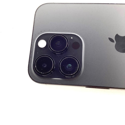 【最速発送】Apple iPhone iPhone 14 Pro 128GB スペースブラック Softbank SIMフリー 白ロム【難有】 78%