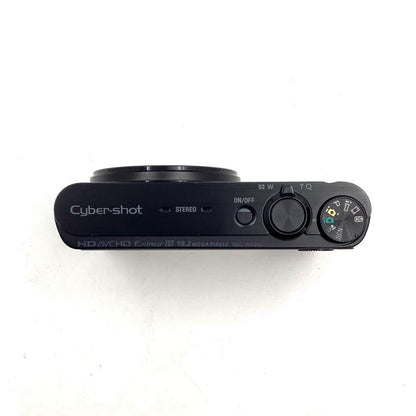 【全額返金保証】【最速発送】Sony コンパクトデジタルカメラ サイバーショット DSC-WX300 (B) [ブラック] 美品 動作確認済