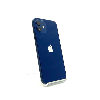 【全額返金保証】【最速発送】Apple iPhone iPhone 12 64GB ブルー Softbank SIMフリー 白ロム 動作確認済 81%