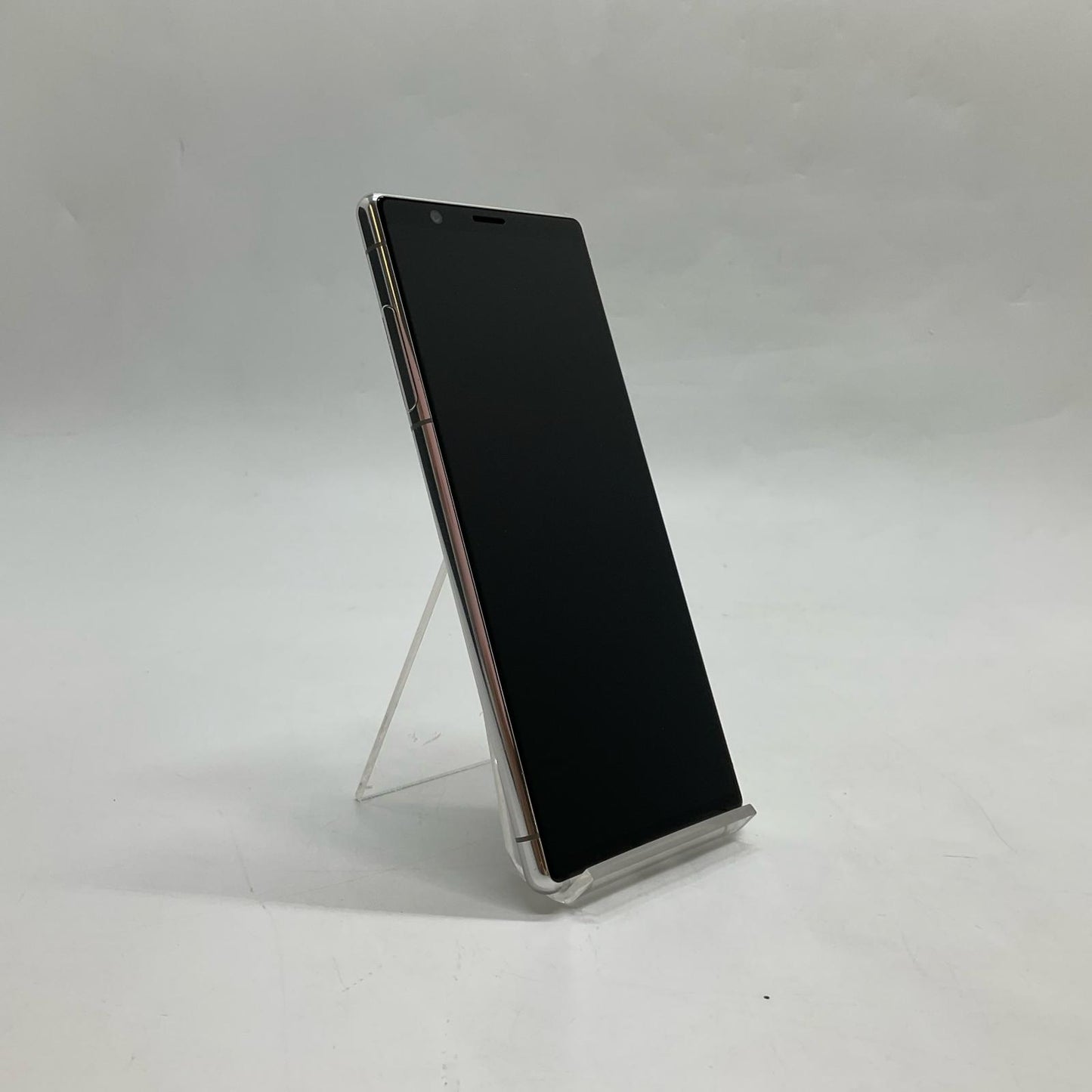 【全額返金保証】【最速発送】Sony Xperia 5 128GB グレイ SIMフリー J9260 白ロム 美品 動作確認済