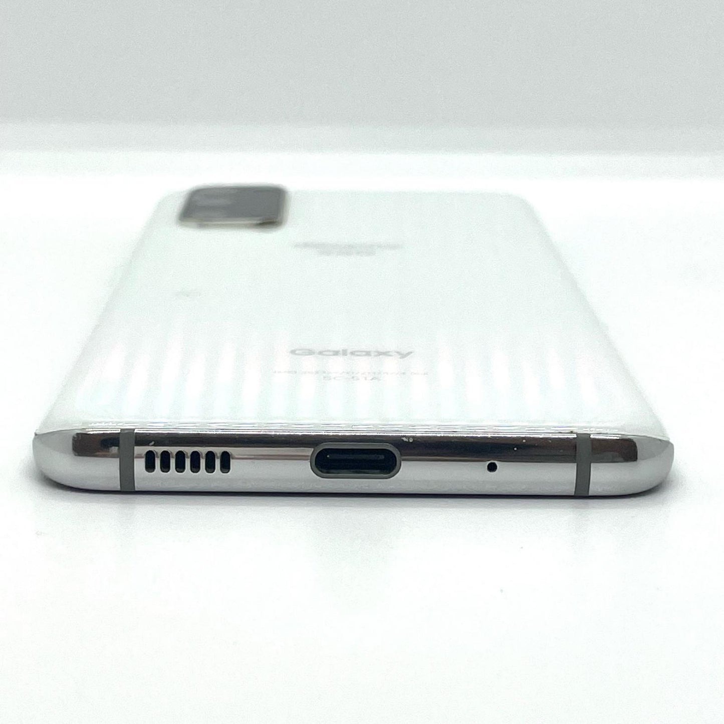 【最速発送】SAMSUNG Galaxy S20 5G 128GB クラウドホワイト docomo SIMフリー SC-51A 白ロム【難有】