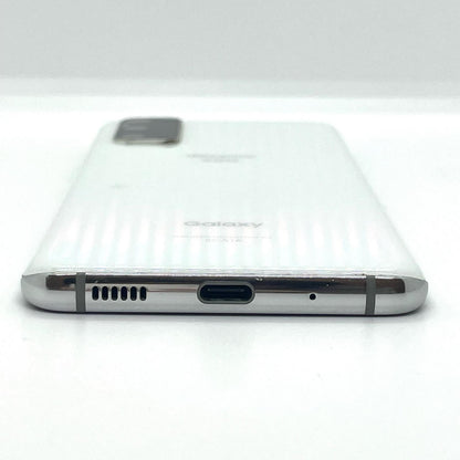 【最速発送】SAMSUNG Galaxy S20 5G 128GB クラウドホワイト docomo SIMフリー SC-51A 白ロム【難有】