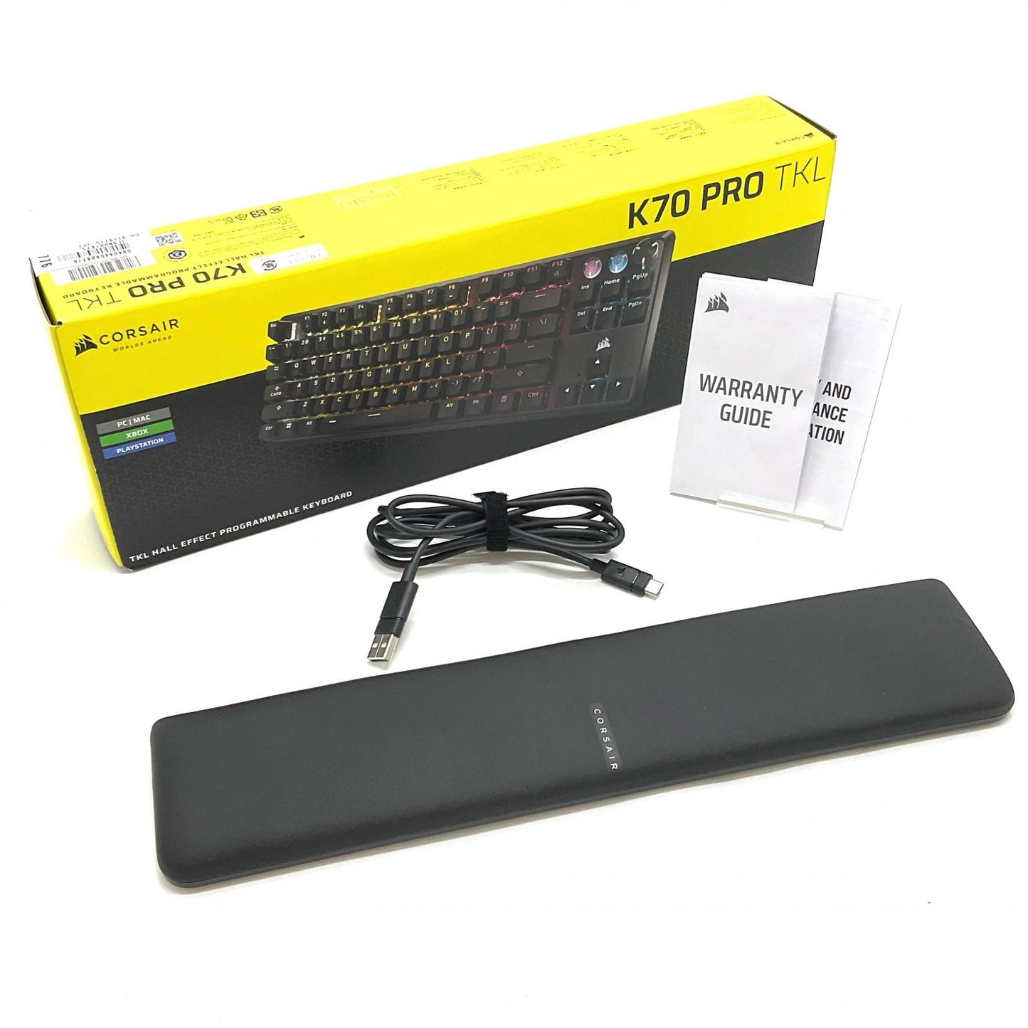 【全額返金保証】【最速発送】CORSAIR K70 PRO TKL 美品 動作確認済